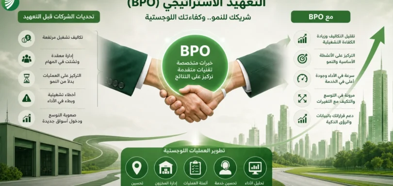 كيف يساعد التعهيد الاستراتيجي (BPO) في نمو الشركات وتطوير العمليات اللوجستية؟