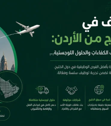 دليل الشركات لاستقطاب وتوظيف الكفاءات من الأردن إلى دول الخليج