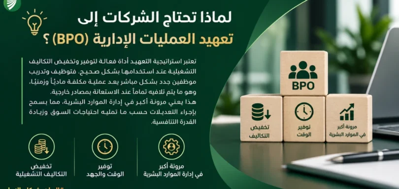 فريق عمل محترف يتعاون في تعهيد العمليات الإدارية وتوفير الكوادر لزيادة كفاءة الشركات مع شركة الربان لحلول التوظيف